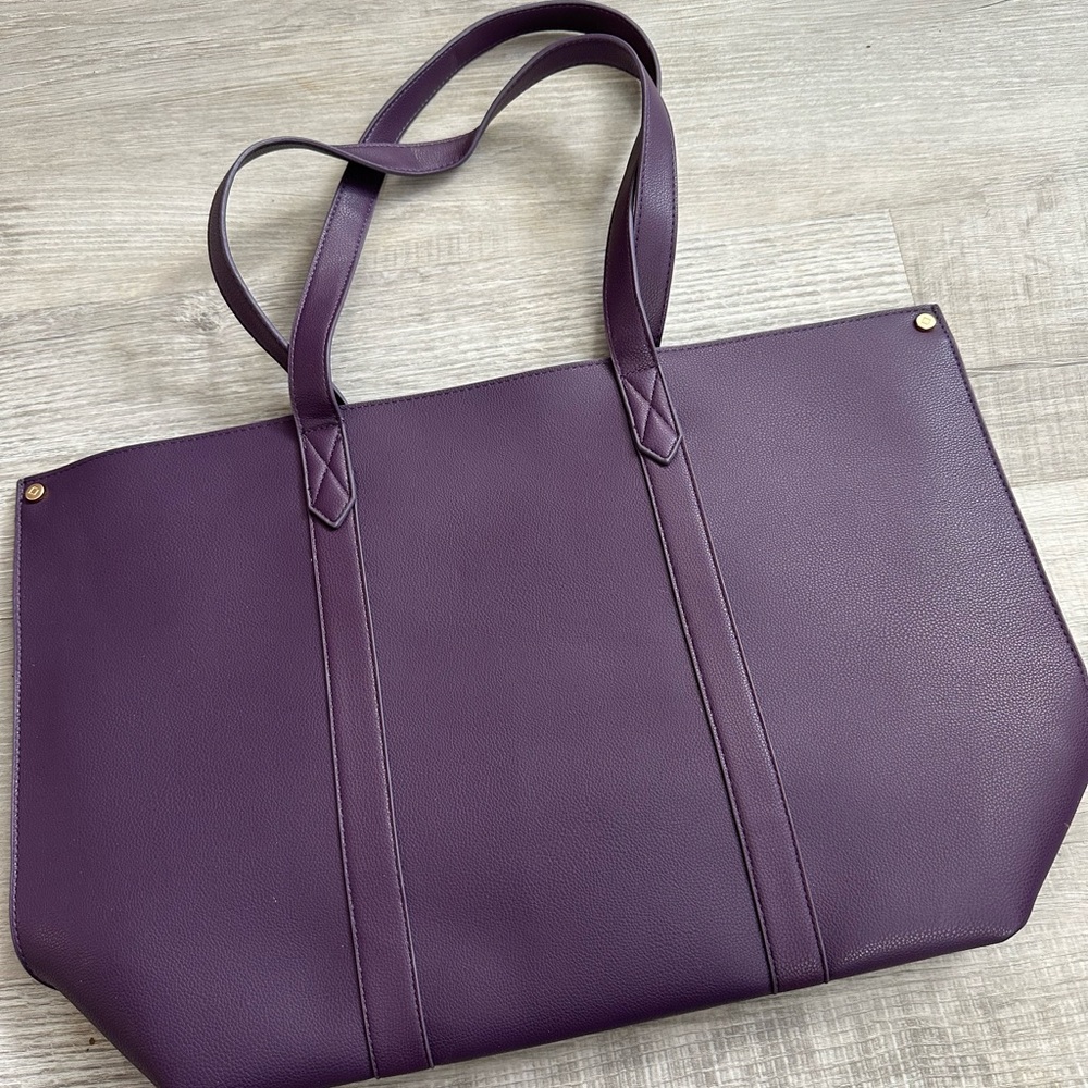 Elegant Purple Tote Bag